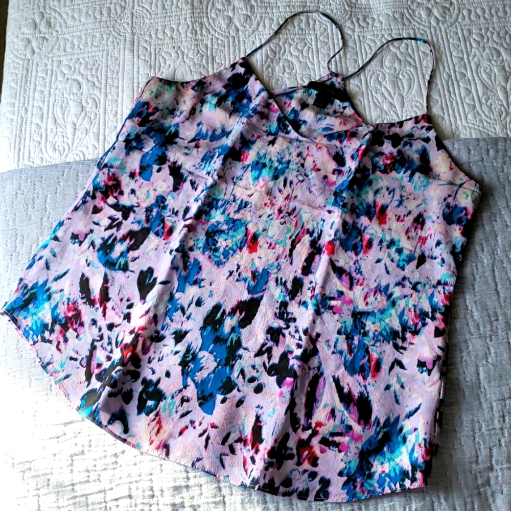 J. Crew Silk Tank Top Size 2